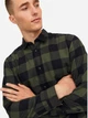 Рубашка хлопковая мужская Jack & Jones 12181602-Dusty Olive L Темно-зеленая (5714917884701) - изображение 4