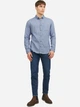 Рубашка хлопковая мужская Jack & Jones 12235974-Faded Denim XL Небесно-голубая (5715423556779) - изображение 2