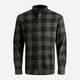 Рубашка хлопковая мужская Jack & Jones 12181602-Dusty Olive XL Темно-зеленая (5714921625697) - изображение 7