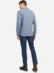 Рубашка хлопковая мужская Jack & Jones 12235974-Faded Denim M Небесно-голубая (5715423556762) - изображение 3