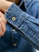 Рубашка хлопковая мужская Jack & Jones 12289227-Blue Denim L Голубая (5715824024952) - изображение 5