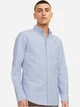 Рубашка хлопковая мужская Jack & Jones 12182486-Cashmere Blue S Небесно-голубая (5714923962080) - изображение 1