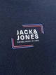 Футболка хлопковая длинная мужская Jack & Jones 12268415-Navy Blazer M Темно-синяя (5715831443708) - изображение 6