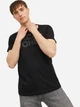 Футболка хлопковая длинная мужская Jack & Jones 12151955-Black 2XL Черная (5715424111908) - изображение 4