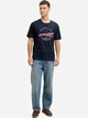 Футболка хлопковая длинная мужская Jack & Jones 12288016-Sky Captain XL Темно-синяя (5715830432741) - изображение 2