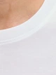 Футболка хлопковая длинная мужская Jack & Jones 12288492-Bright White 2XL Белая (5715833298900) - изображение 5