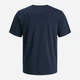 Футболка хлопковая длинная мужская Jack & Jones 12288016-Sky Captain 2XL Темно-синяя (5715830432802) - изображение 7