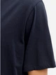 Футболка хлопковая длинная мужская Jack & Jones 12288492-Navy Blazer XL Темно-синяя (5715833298870) - изображение 5
