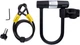 Zamek rowerowy Dunlop typu U z linką i uchwytem (8711252472232) - obraz 2