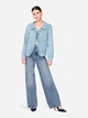Джинсы Baggy женские ONLY 15222070-Light Blue Denim 26-32 Светло-голубые (5714924811349) - изображение 3