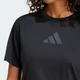 Женская футболка adidas Z.N.E. adidas JE7846 (2XS) черный (4067894820196) - изображение 5