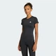 Женская футболка Power Essentials Workout Contour adidas KD0108 (XS) черный (4068815227148) - изображение 2