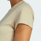 Жіноча футболка Essentials Slim adidas KD1352 (L) бежевий (4068821185210) - зображення 5