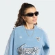Жіноча футболка ADILENIUM SEASON 5 OVERSIZED DENIM adidas KZ5011 (M) синій (4069989478121) - зображення 4
