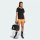 Женская футболка Workout Essentials Scoop Neck adidas JY5605 (XS) черный (4068822144506) - изображение 4