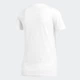 Женская футболка Essentials Linear adidas DU0629 (XL) белый (4060509057550) - изображение 2