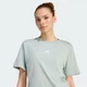 Женская футболка Essentials Small Logo Cotton adidas KC5248 (L) зеленый (4068805233982) - изображение 4