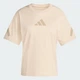 Жіноча футболка adidas Z.N.E. adidas KC7717 (XS) бежевий (4068822988872) - зображення 6
