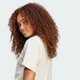 Жіноча футболка Essentials Small Logo Cotton adidas JI6079 (XL) бежевий (4067902854090) - зображення 5