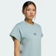 Женская футболка ALL SZN adidas KE1047 (XS) зеленый (4068822506779) - изображение 4