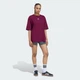 Жіноча футболка Essentials Boyfriend adidas KD1373 (XS) бордовий (4068821341807) - зображення 3