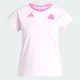 Женская футболка Tiro Cut 3-Stripes Cotton Baby adidas JC8208 (XS) фиолетовый (4067891003547) - изображение 7