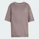 Жіноча футболка Essentials Linear Boyfriend Oversized Washed adidas KE3197 (XL) коричневий (4068821540712) - зображення 6