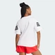Женская футболка Future Icons 3-Stripes adidas JE0238 (S) белый (4067891020476) - изображение 2