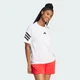 Женская футболка Future Icons 3-Stripes adidas JE0238 (S) белый (4067891020476) - изображение 3