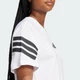 Женская футболка Future Icons 3-Stripes adidas JE0238 (S) белый (4067891020476) - изображение 5