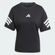 Жіноча футболка Future Icons 3-Stripes adidas JE0237 (2XL) чорний (4067902104508) - зображення 6