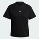 Женская футболка Essentials Small Logo Cotton adidas JC5943 (2XL) черный (4067905787937) - изображение 5
