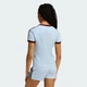 Жіноча футболка 3 STRIPES SLIM adidas KD3684 (S) синій (4068818756539) - зображення 2