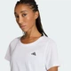 Женская футболка Workout Essentials Scoop Neck adidas KA1531 (XS) белый (4068822140645) - изображение 5
