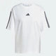 Женская футболка Essentials 3-Stripes Boyfriend adidas JE1211 (S) белый (4067891042195) - изображение 6