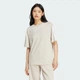 Жіноча футболка Essentials 3-Stripes Boyfriend adidas JE1219 (M) бежевий (4067891069567) - зображення 1
