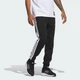 Мужские джоггеры Essentials 3-Stripes Fleece adidas JD1861 (3XL) черный (4067905693238) - изображение 3