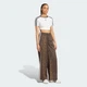 Женские брюки adidas Originals Wide Leg Satin adidas KA2666 (2XL) оранжевый (4068802906636) - изображение 3