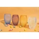 Ваза для квітів Egg Hobnail Underlay Violet, d15 3500 ml KLIMCHI 8215/23-327/27 - зображення 3