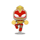 Фигурка Имбирный Капитан Марвел — Funko Pop! MARVEL: HOLIDAYS — GINGERBREAD CAPTAIN MARVEL #936 - изображение 2