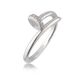 Срібна каблучка Лазурит цвях Cartier 18 (11191-18,0р) - зображення 1