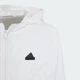 Детское худи Z.N.E. Woven Full-Zip adidas IM8400 (128) белый (4067887259033) - изображение 3