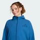 Жіноча толстовка ADIDAS Z.N.E. WOVEN adidas KF0580 (M) синій (4068822535632) - зображення 4