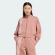 Жіноча олімпійка Off Placed 3-Stripes Zip Up adidas JW3609 (M) рожевий (4068808273725) - зображення 1