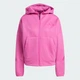 Женское худи adidas Z.N.E. Full-Zip adidas JD0816 (XS) розовый (4067902222691) - изображение 7
