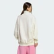 Женская олимпийка ALL SZN Soft Lux Loose Full-Zip adidas KA7022 (S) белый (4068822361118) - изображение 2