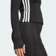 Женская олимпийка Workout Essentials Zip Through Jacket 3-Stripes adidas KB7843 (L) черный (4068809054194) - изображение 5