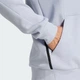 Мужское худи Designed for Training adidas JN7393 (XS) серый (4067891768736) - изображение 5