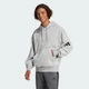 Мужское худи Essentials Loose-Fit 3 Bar Logo French Terry adidas JF3591 (M) серый (4067905715831) - изображение 1