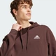 Мужская флисовая худи Essentials adidas IZ4758 (XL) коричневый (4067897100691) - изображение 4